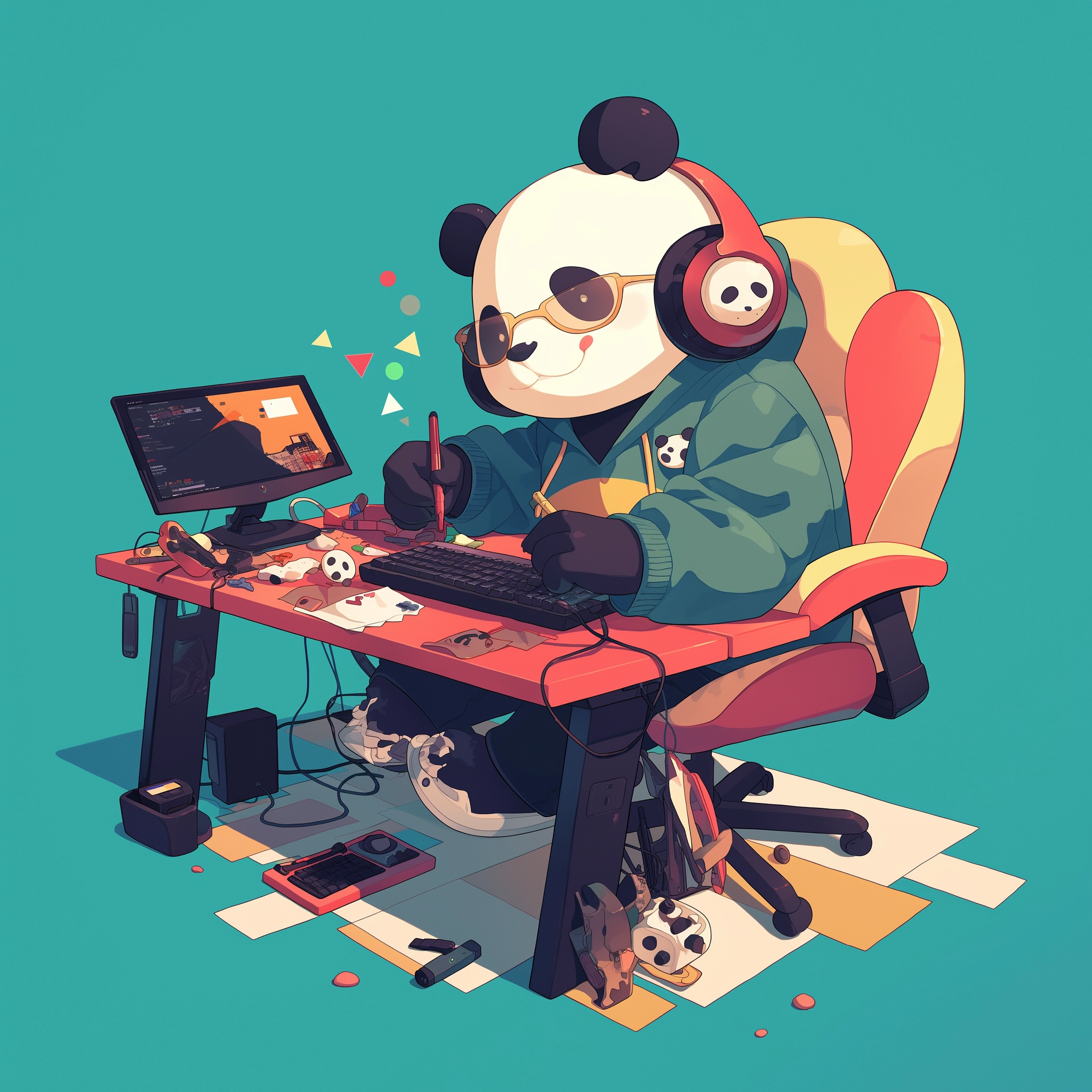 Panda making game